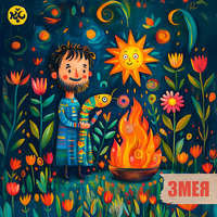 Кавказские сказки - Змея