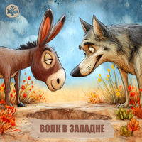 Кавказские сказки - Волк в западне