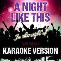 A Night Like This (In the Style of Caro Emerald) - Single